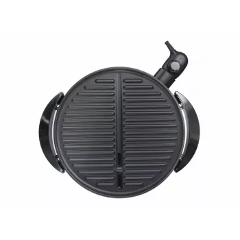 Elektrický gril Steba VG 250 kotlíkový čierna strieborná 1800 W