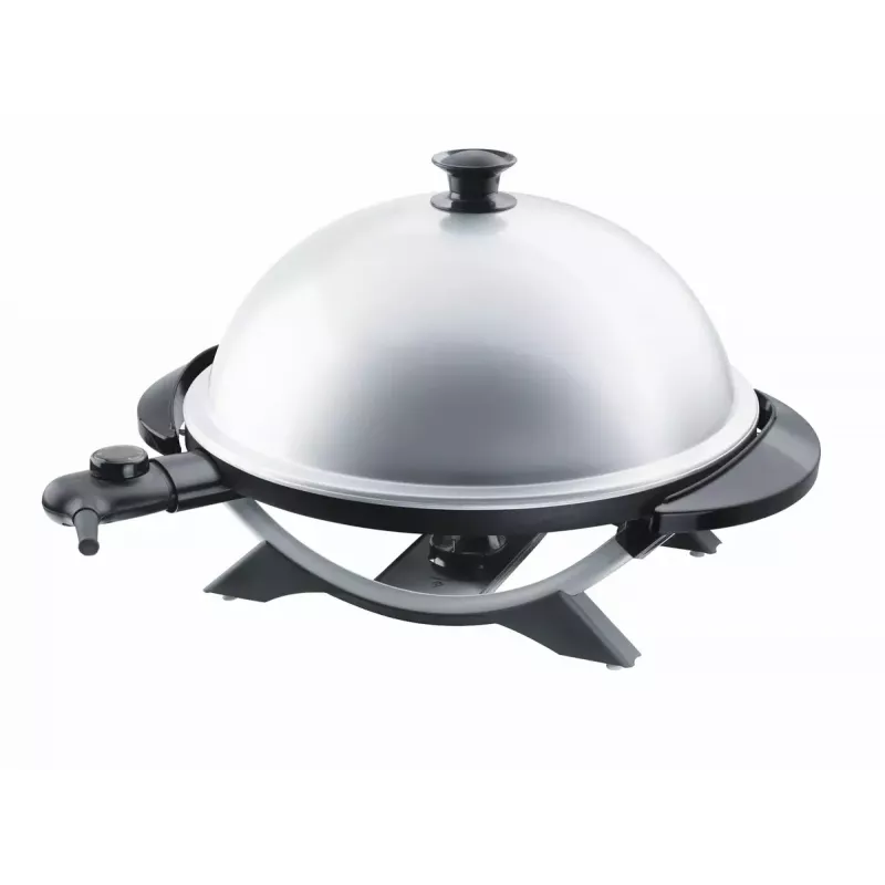 Elektrický gril Steba VG 250 kotlíkový čierna strieborná 1800 W