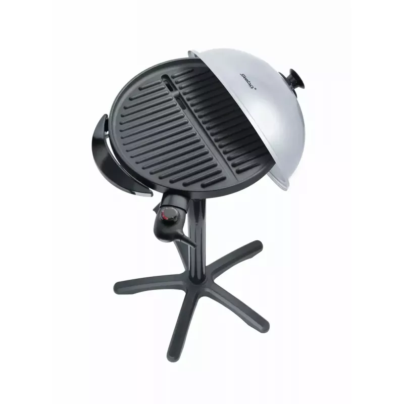 Elektrický gril Steba VG 250 kotlíkový čierna strieborná 1800 W