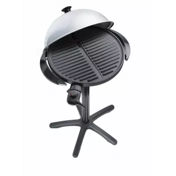 Elektrický gril Steba VG 250 kotlíkový čierna strieborná 1800 W