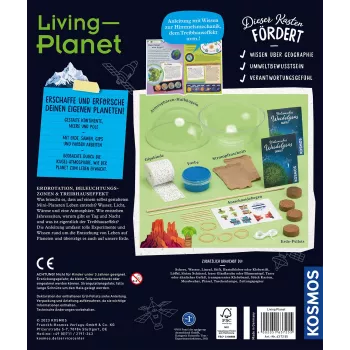 Kosmos Living Planet, experimentálna súprava, ekológia, 7 rokov