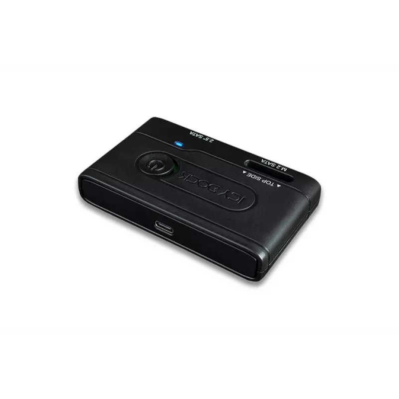 ICY BOX Ez-adapter - 2,5 palca & M.2 SATA disk/SSD na USB 3.2 Gen 1 adaptér