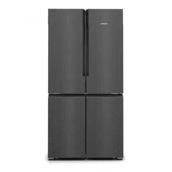 Siemens iQ500 KF96NAXEA side-by-side chladnička voľne stojaca 605 L čierna, nerez