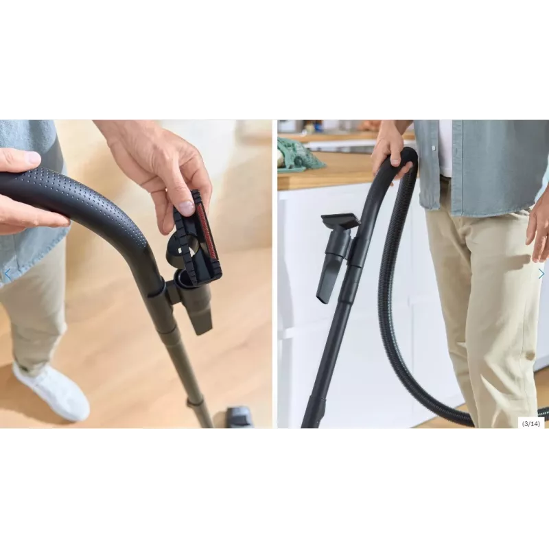 Bosch Serie 4 BGD38BU2 vysávač 4 l podlahový vysávač suchý 600 W vreckový
