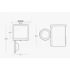 Samsung DV90BB7445GWS2 sušička bielizne voľne stojaca predným plnením 9 kg biela