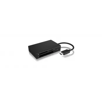 ICY BOX IB-CR401-C3 čítačka kariet USB 3.2 Gen 1 (3.1 Gen 1) Type-C čierna