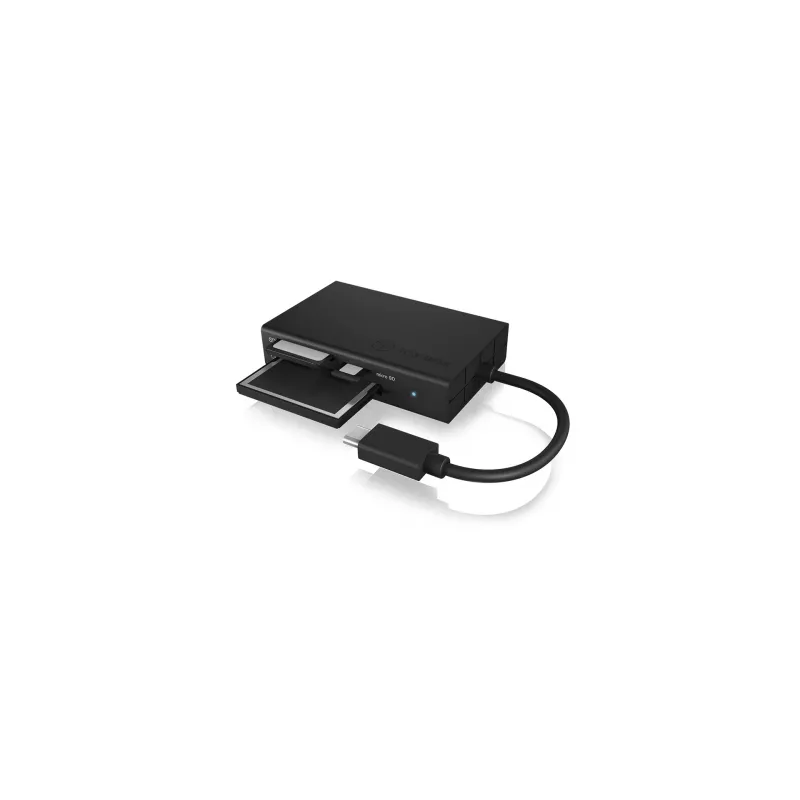 ICY BOX IB-CR401-C3 čítačka kariet USB 3.2 Gen 1 (3.1 Gen 1) Type-C čierny