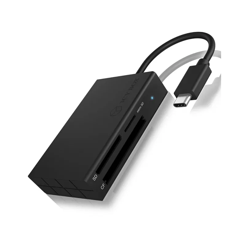 ICY BOX IB-CR401-C3 čítačka kariet USB 3.2 Gen 1 (3.1 Gen 1) Type-C čierny
