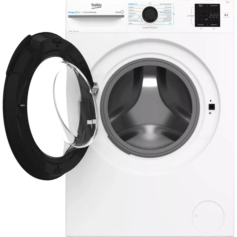Beko b300 BM3WFU3841X práčka predné plnenie 8 kg 1351 ot/min biela