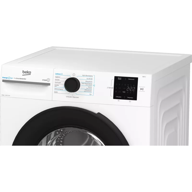 Beko b300 BM3WFU3841X práčka predné plnenie 8 kg 1351 ot/min biela