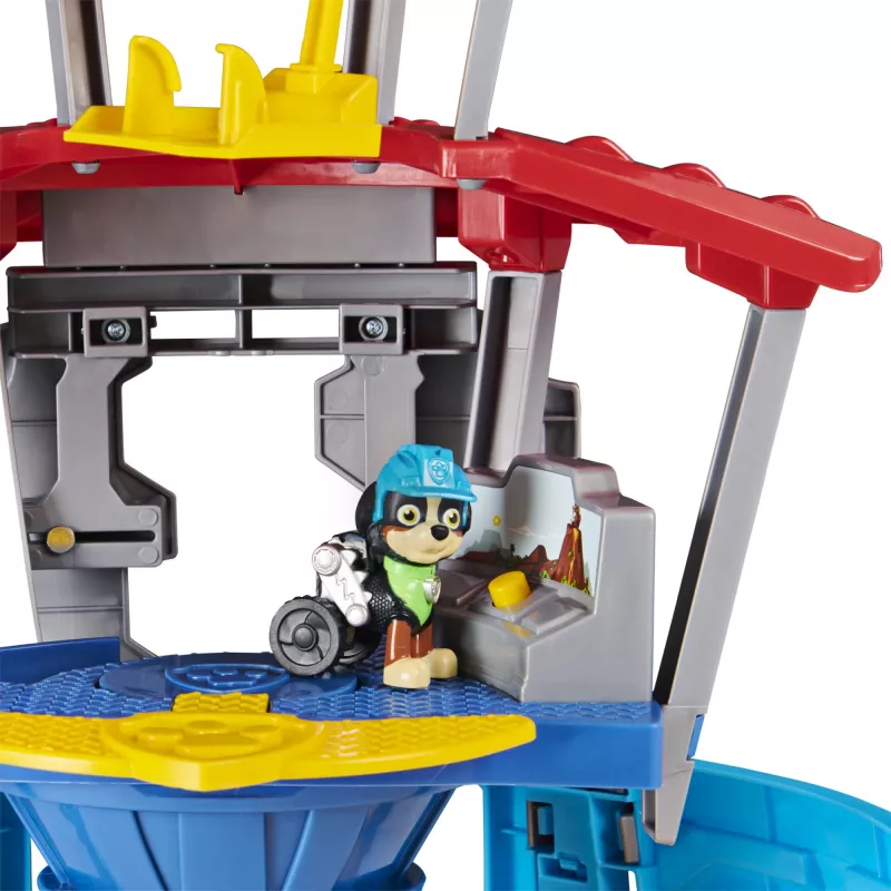 PAW Patrol, Dino Rescue HQ herná sada so zvukmi a exkluzívnou figúrkou Rex a vozidlom