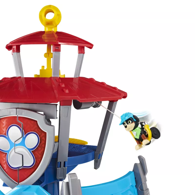 PAW Patrol, Dino Rescue HQ herná sada so zvukmi a exkluzívnou figúrkou Rex a vozidlom