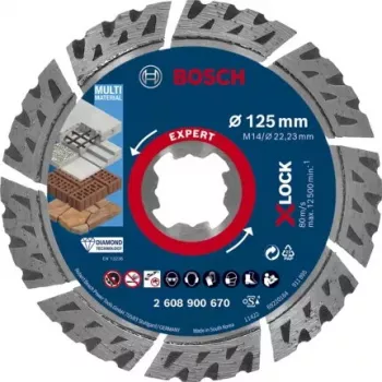 Bosch EXPERT MULTIMATERIAL X-LOCK rezací kotúč