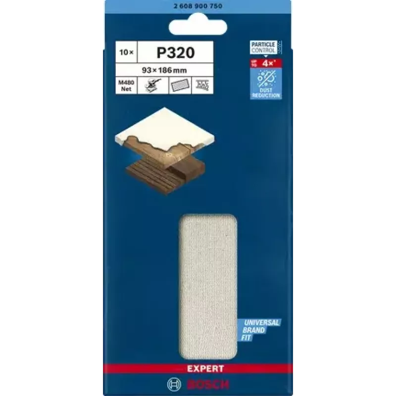 Bosch Expert M480 brúsna sieťka