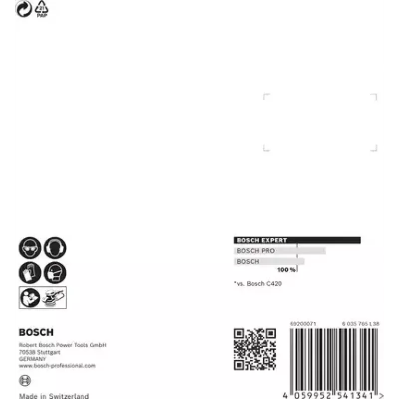 Bosch 2 608 900 806 rotačný nástroj brúsne/brúsne príslušenstvo drevo brúsny list