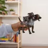 schleich Fluffy, 6 rokov, magické bytosti, čierna, hnedá, sivá, plast