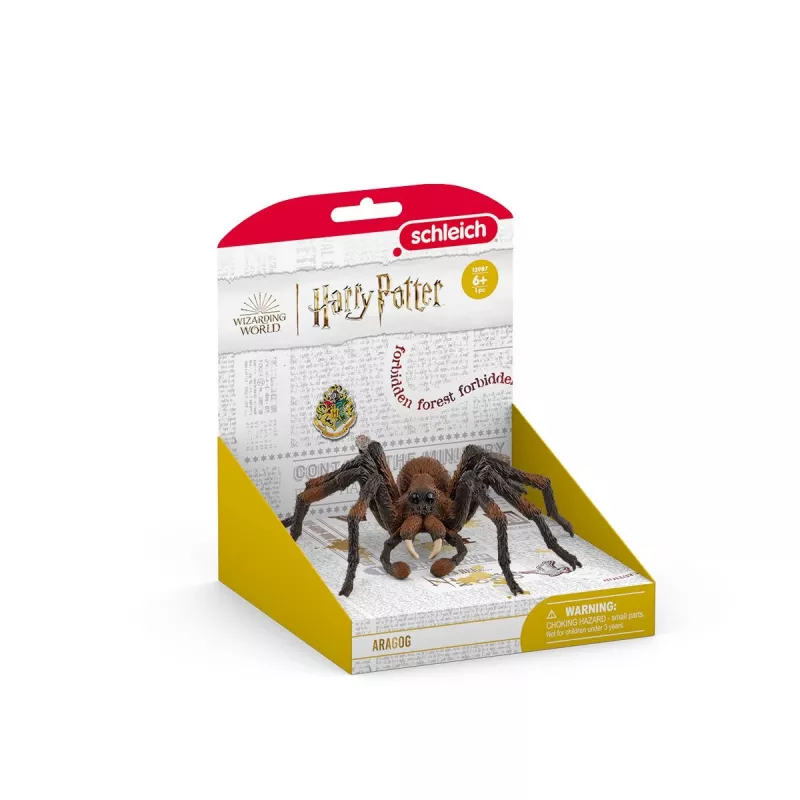 schleich Harry Potter Aragog, 6 rokov, magické bytosti, čierna, hnedá, biela, plast