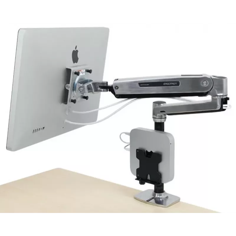 ERGOTRON Lx Hd držiak na stôl na sedenie a státie LCD rameno (leštený hliník)