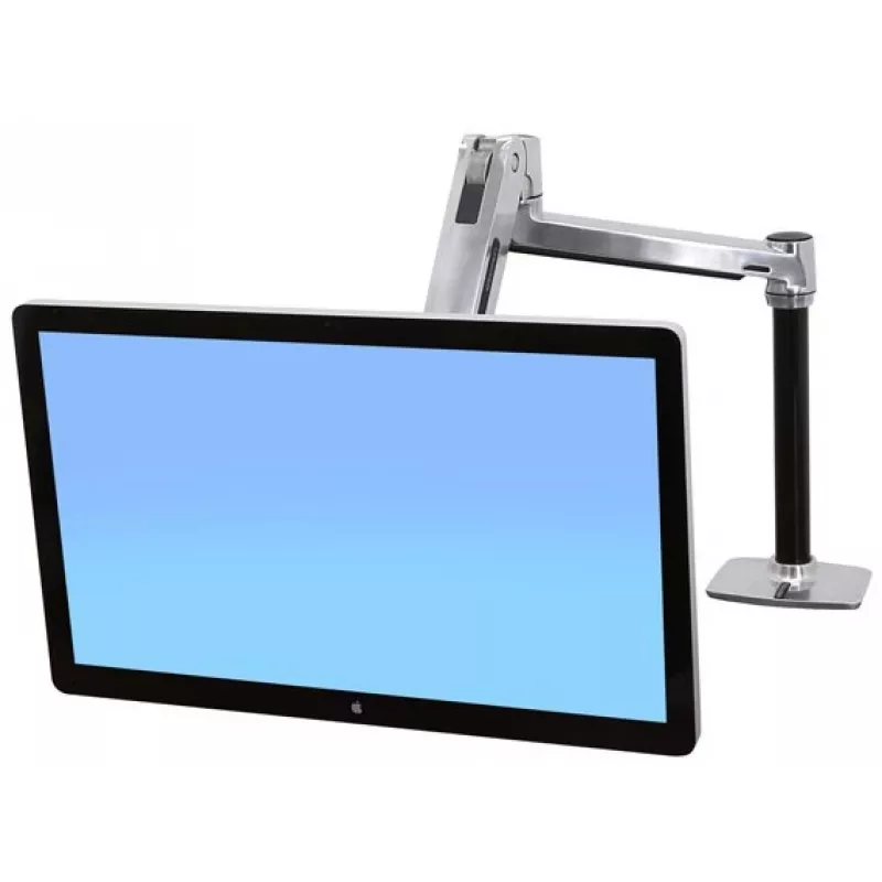 ERGOTRON Lx Hd držiak na stôl na sedenie a státie LCD rameno (leštený hliník)