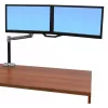 ERGOTRON Lx Hd držiak na stôl na sedenie a státie LCD rameno (leštený hliník)