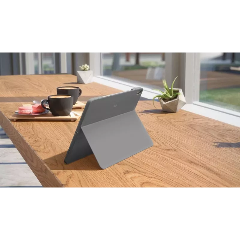 LOGITECH Combo Touch pre iPad Air 11in 5th Gen Oxford sivá Qwertz nemecká