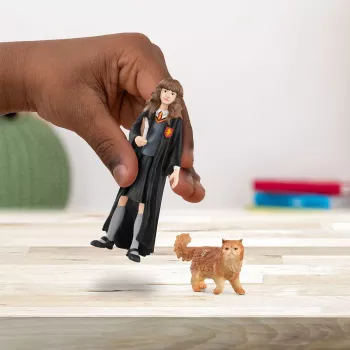 Schleich Hermione Granger & Crookshanks figúrka viacfarebná 42635