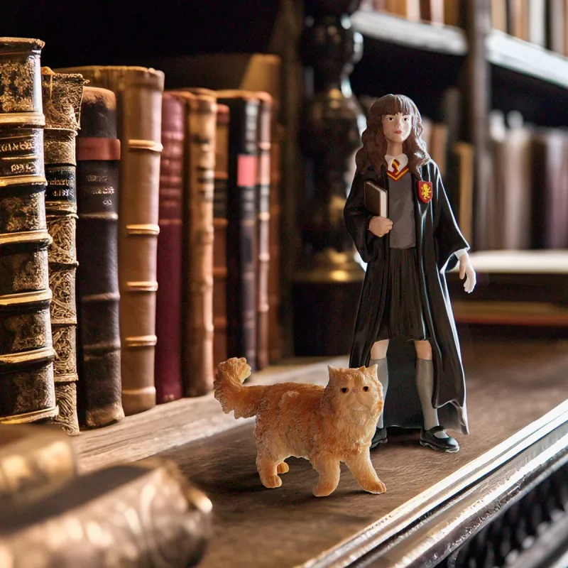 Schleich Hermione Granger & Crookshanks figúrka viacfarebná 42635