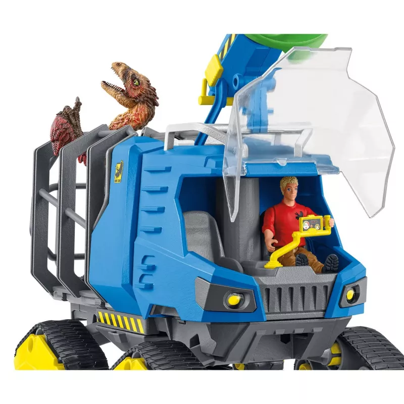 Vozidlo Schleich Dinosaurs pásové vozidlo viacfarebné 42604