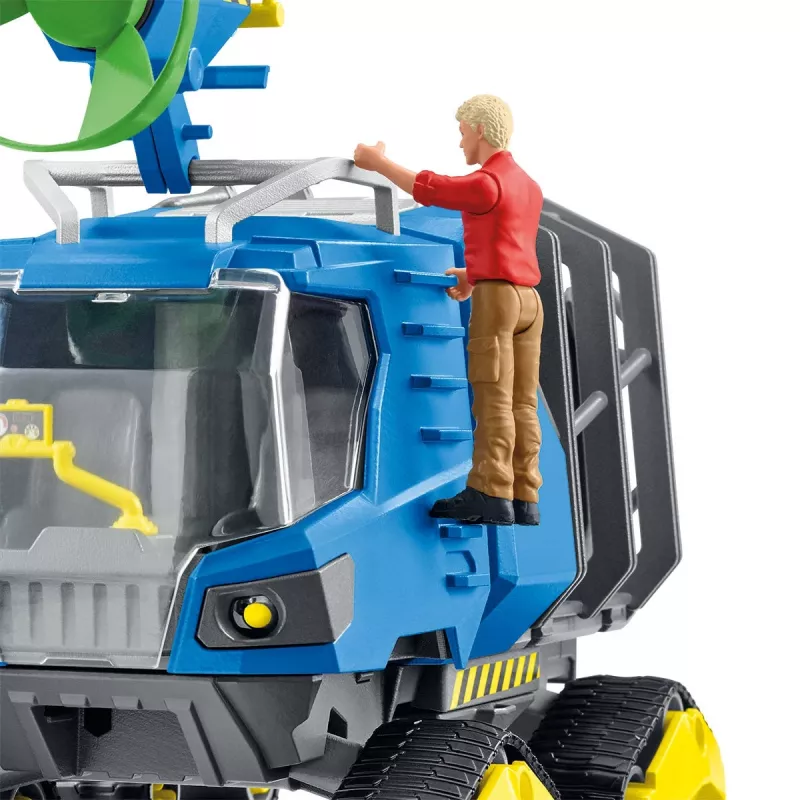 Vozidlo Schleich Dinosaurs pásové vozidlo viacfarebné 42604