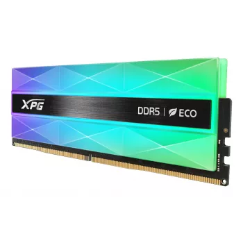 ADATA DIMM 16 GB DDR5-6400 (1x 16 GB) (strieborná - AX5U6400C3216G-CLANRSG - Lancer Neon RGB - INTEL XMP - AMD EXPO) - 16 GB - DDR5