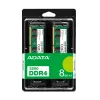 SO-DIMM 16 GB DDR4-3200 (2x 8 GB) Dual-Kit, operačná pamäť zelená, AD4S32008G22-DTGN, Premier