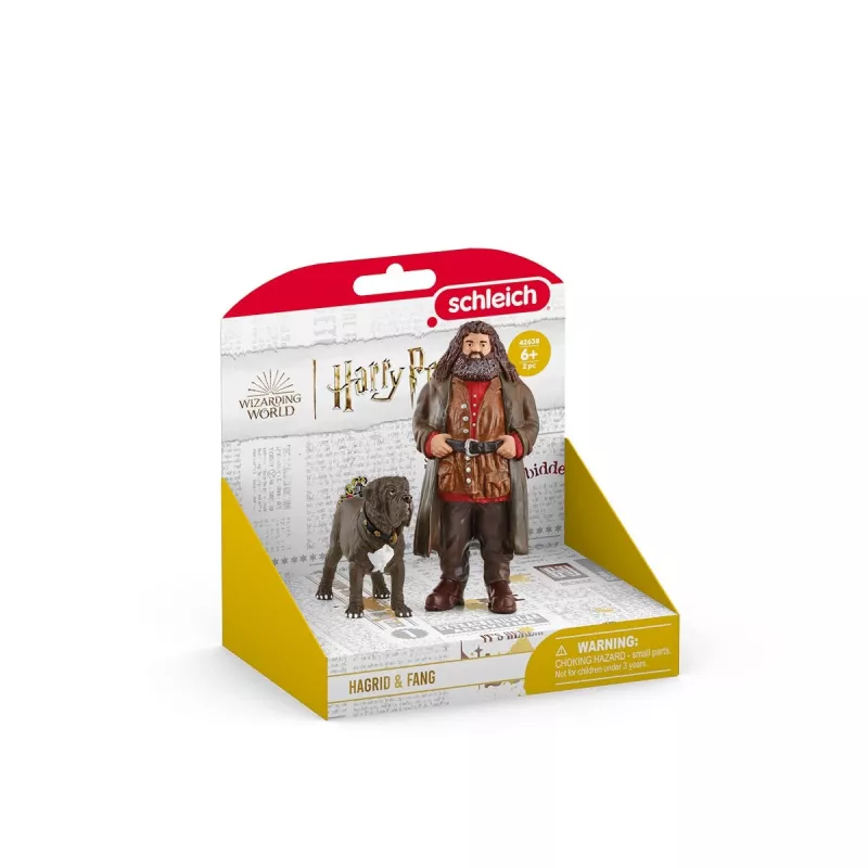 schleich Hagrid a Fang, 6 rokov, Harry Potter™, viacfarebná, plast