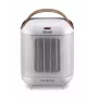 De’Longhi Capsule HFX30C18.IW interiérové hnedé, biele 1800 W ventilátorové elektrické kúrenie