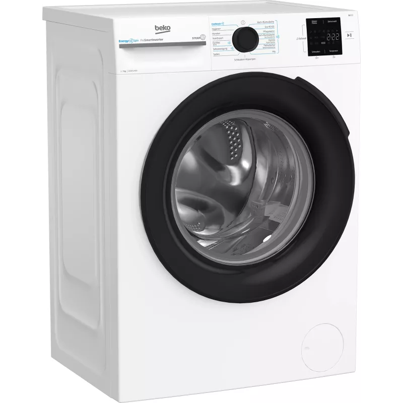 Beko b300 BM3WFU3741X práčka s predným plnením 7 kg 1351 ot/min biela