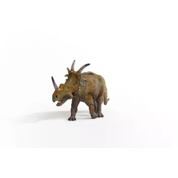 schleich Dinosaurier Styracosaurus, 4 roky, Dobývanie Zeme, Dinosaury a sopka, zelená, sivá, plast