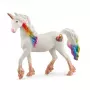 schleich BAYALA dúhová láska jednorožčia kobyla, 5 rokov, jednorožec / Pegas, jednorožce a víly, viacfarebná