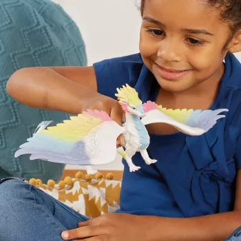 schleich BAYALA dúhový drak, 5 rokov, jednorožec / Pegas, jednorožce a víly, viacfarebná, plast