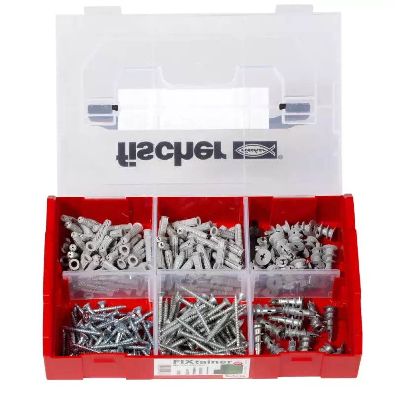 Rozpínacia kotva Fischer FIXtainer Hält-Alles-Box 50 kusov