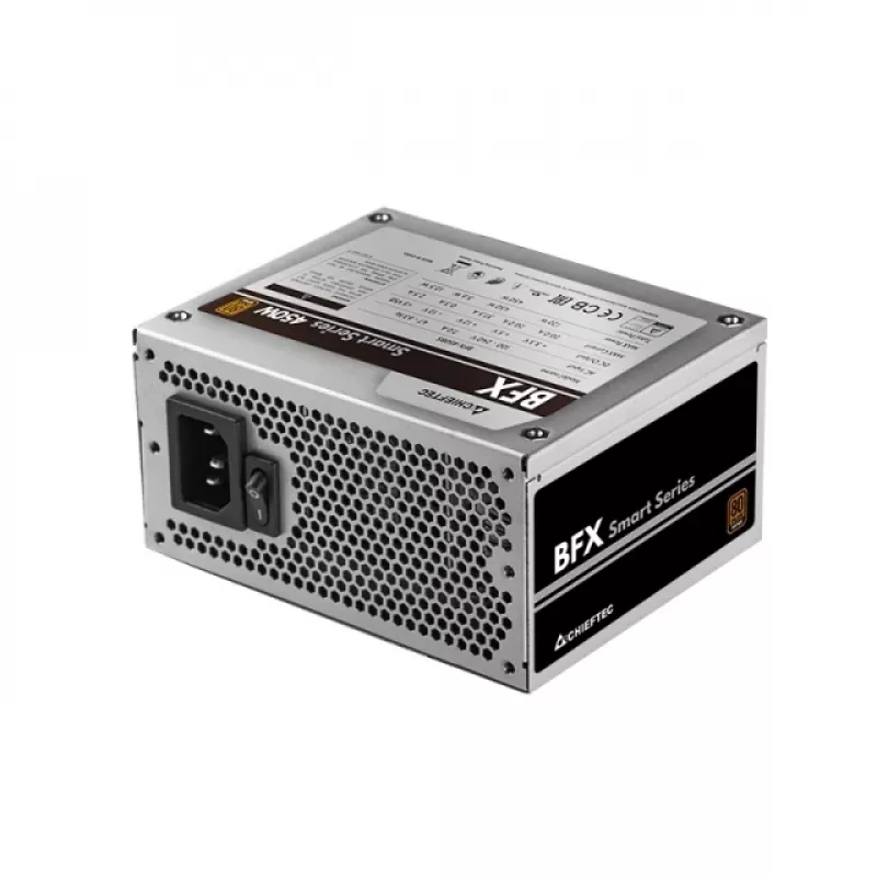 Chieftec Smart 450W PC napájací zdroj 20+4-Pin ATX ATX čierny, strieborný