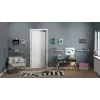 room copenhagen LEGO Brick Shelf 8+4 čierna — modulárna nástenná polica s 2 policami