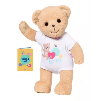 Hračkársky medveď BABY born medveď biely 0 až 12 rokov