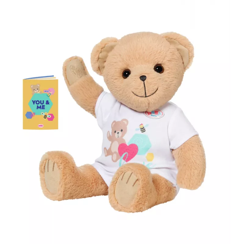 Hračkársky medveď BABY born medveď biely 0 až 12 rokov