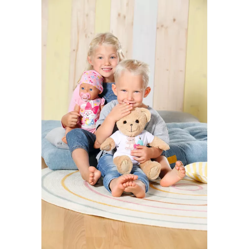 Hračkársky medveď BABY born medveď biely 0 až 12 rokov