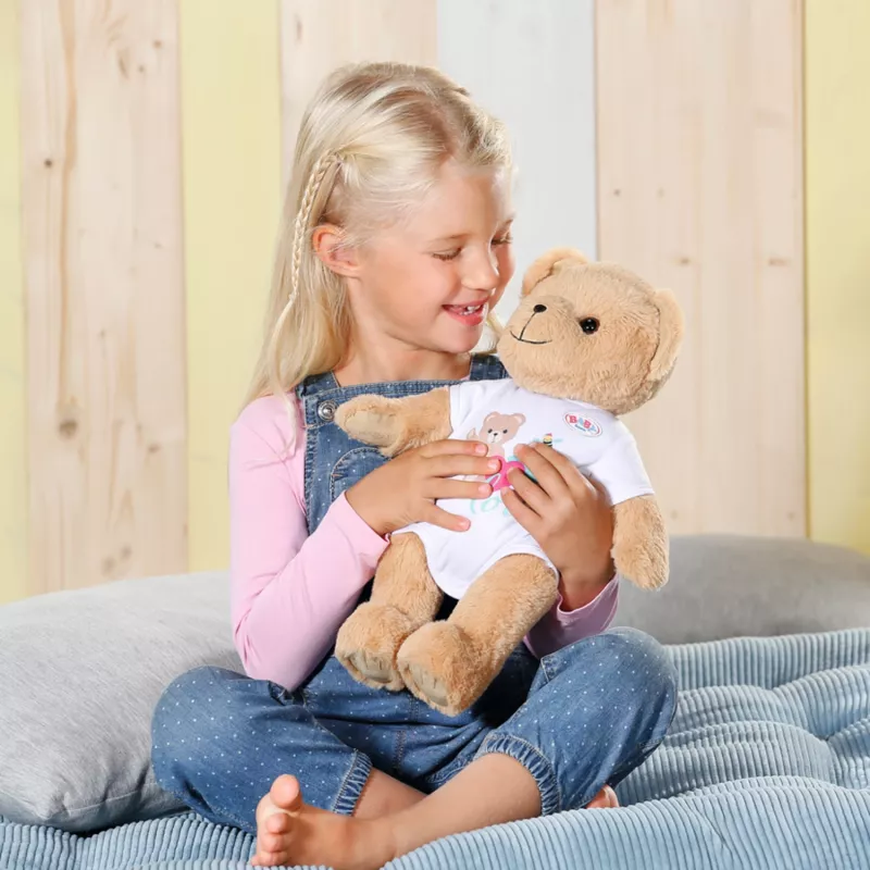 Hračkársky medveď BABY born medveď biely 0 až 12 rokov