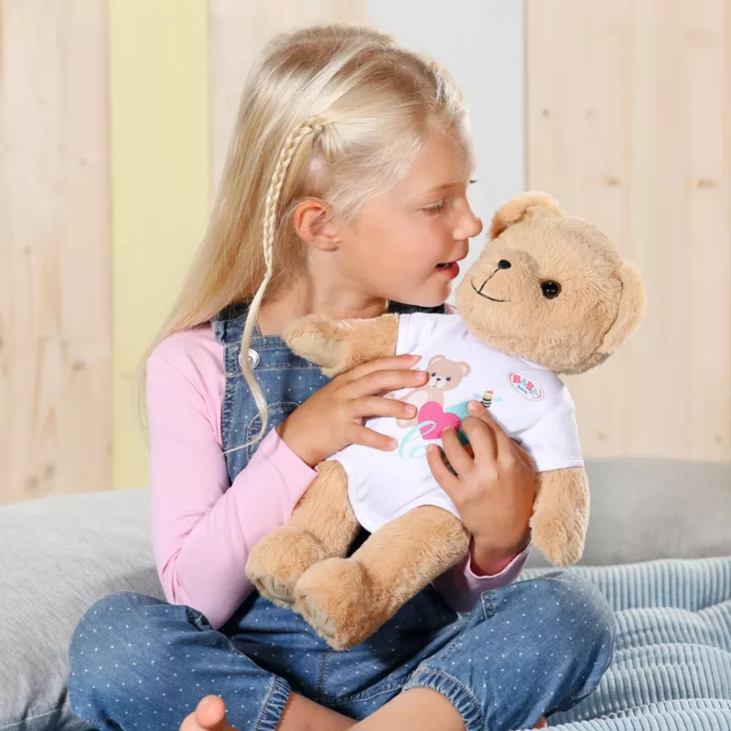 Hračkársky medveď BABY born medveď biely 0 až 12 rokov