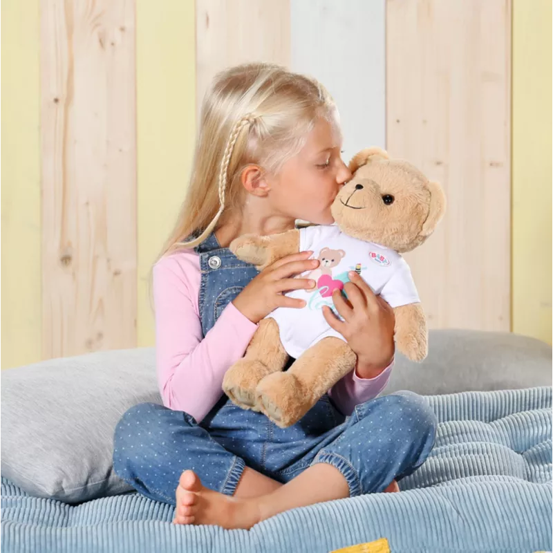 Hračkársky medveď BABY born medveď biely 0 až 12 rokov
