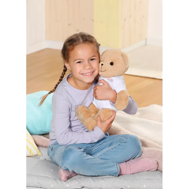 Hračkársky medveď BABY born medveď biely 0 až 12 rokov