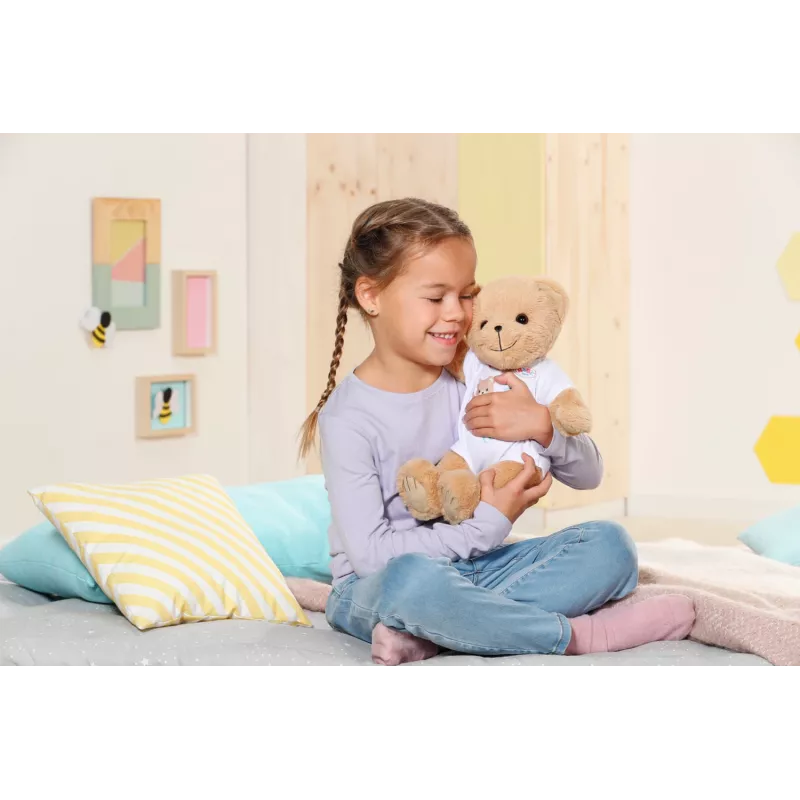 Hračkársky medveď BABY born medveď biely 0 až 12 rokov