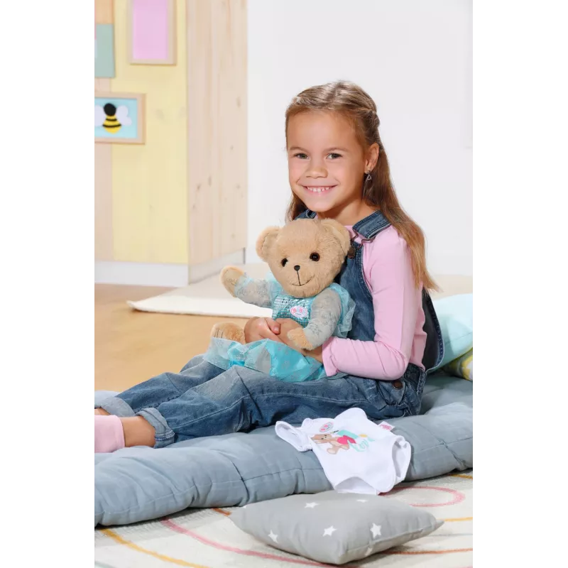 Hračkársky medveď BABY born medveď biely 0 až 12 rokov