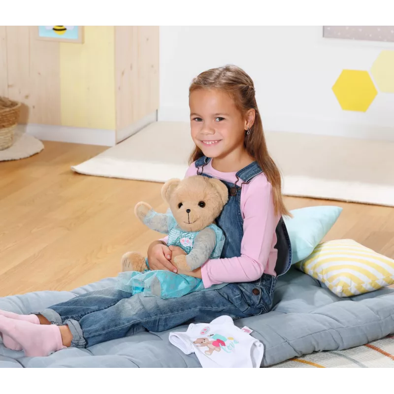 Hračkársky medveď BABY born medveď biely 0 až 12 rokov